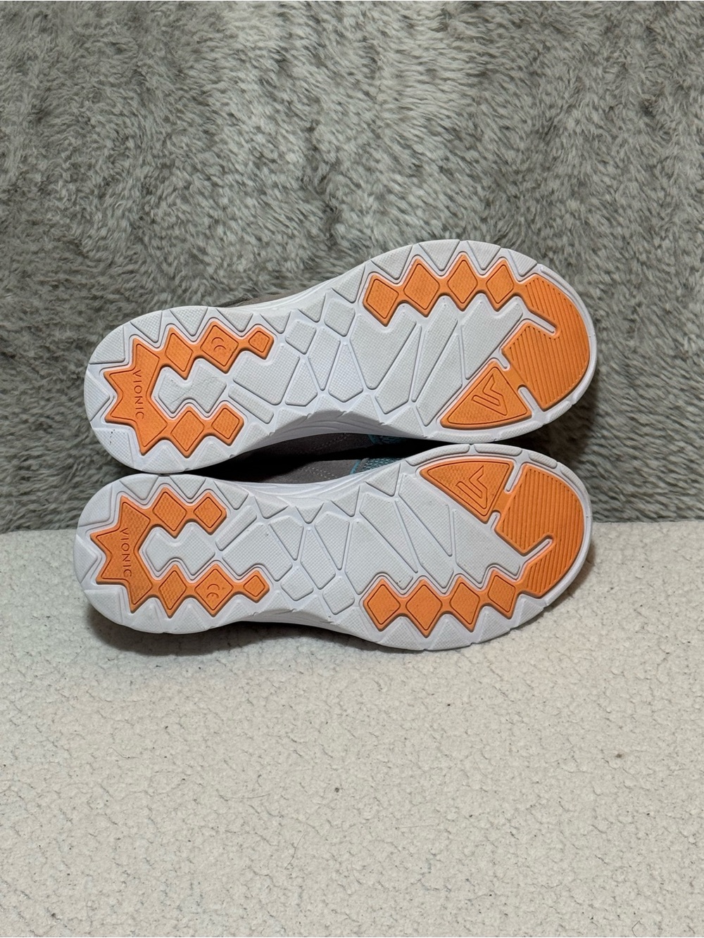 Vionic Brisk Ema Slip On Walking Sneakers Gray Aqua Women’s Sz 7.5 - Picture 6 of 10